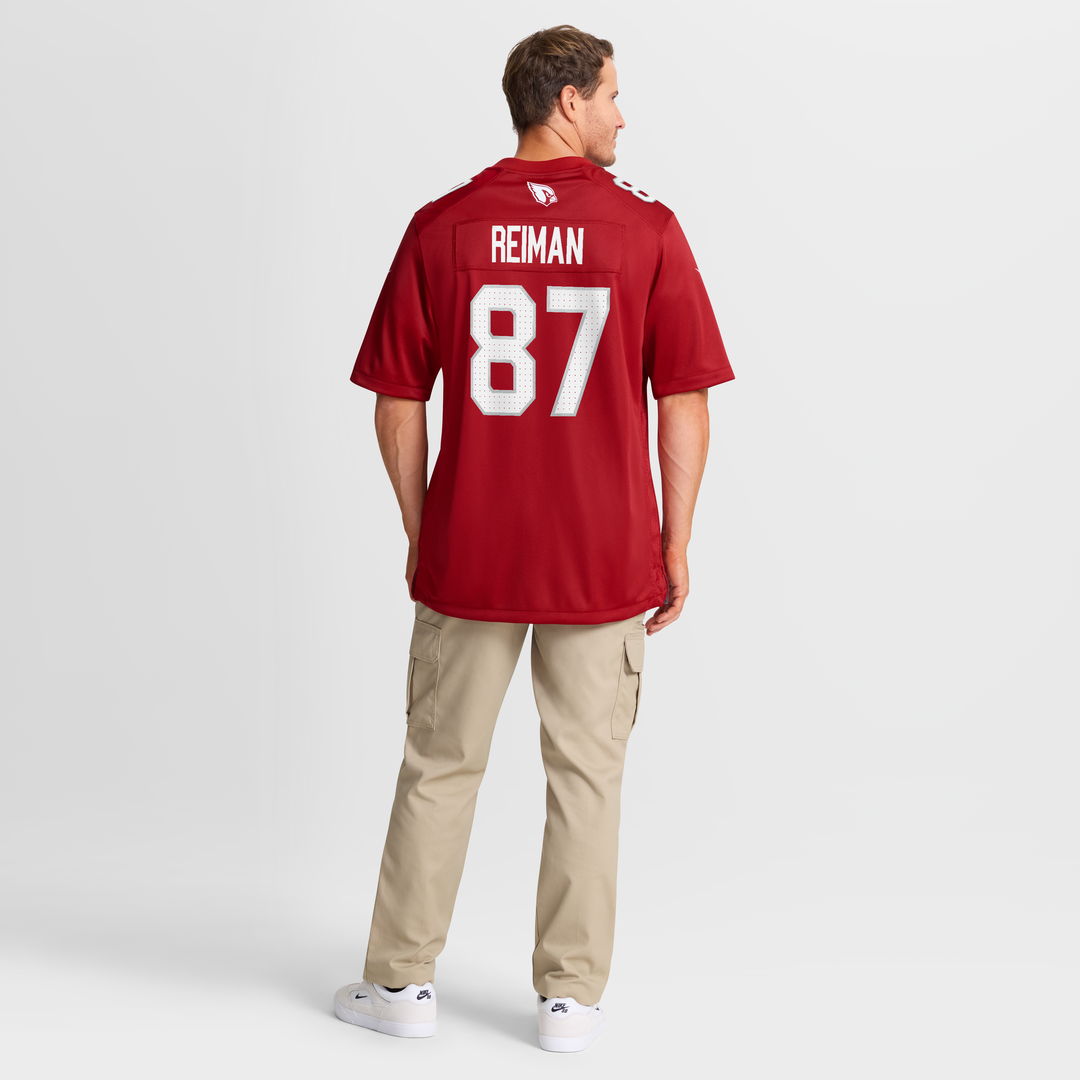 Arizona Cardinals Tip Reiman Cardinal Team Game Jersey | NFL Football Jersey