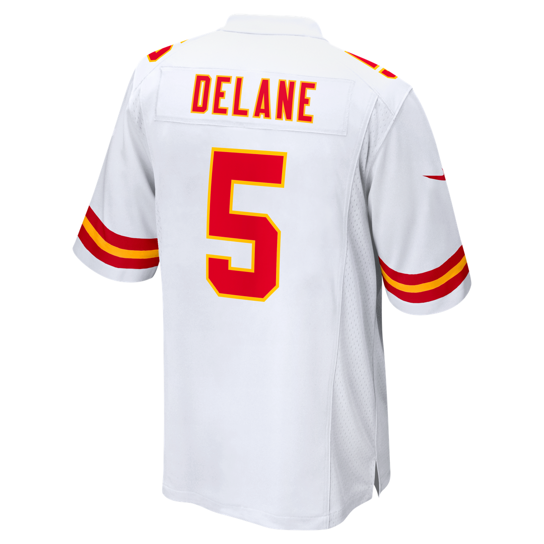 Kansas City Chiefs Mansoor Delane Red Team Game Jersey | NFL Football Jersey