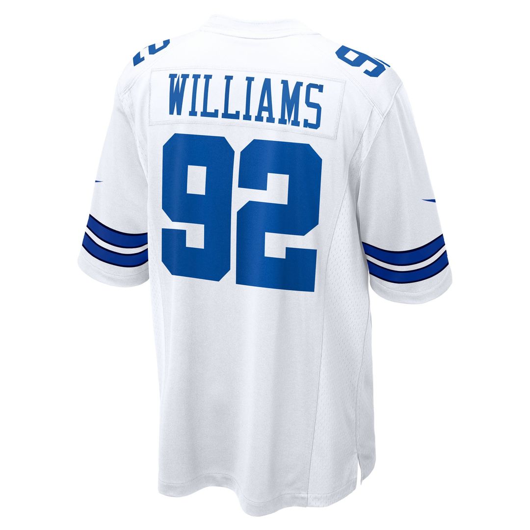Dallas Cowboys Quinnen Williams Navy Team Game Jersey | NFL Football Jersey