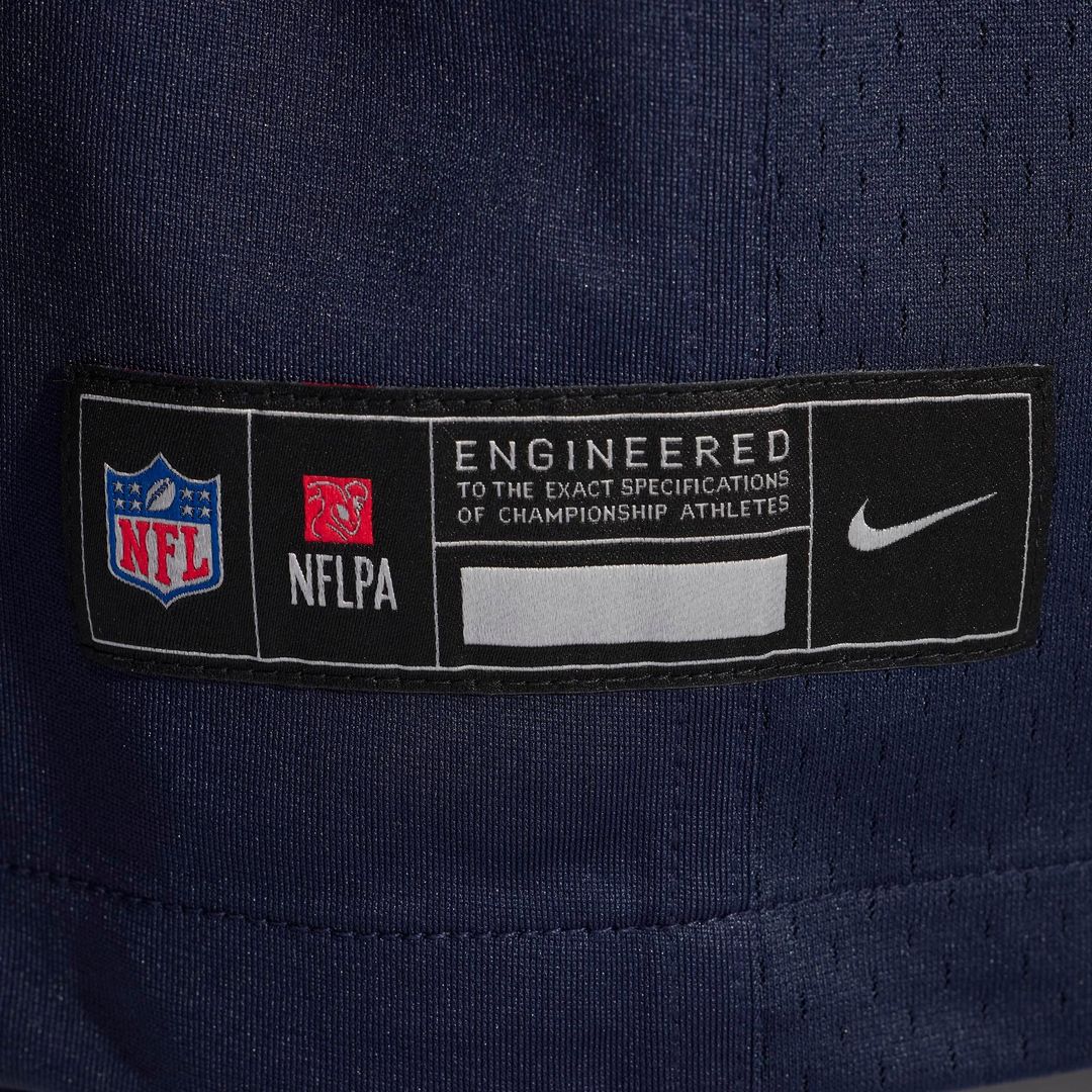 Chicago Bears Malik Muhammad Navy Team Game Jersey | NFL Football Jersey