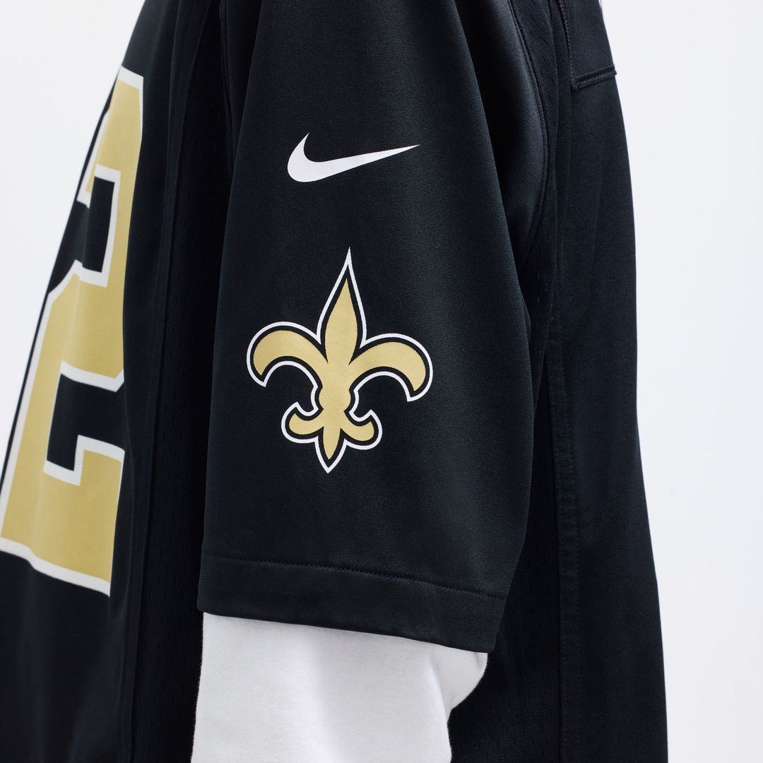 New Orleans Saints Tyrann Mathieu Black Game Jersey | NFL Football Jersey