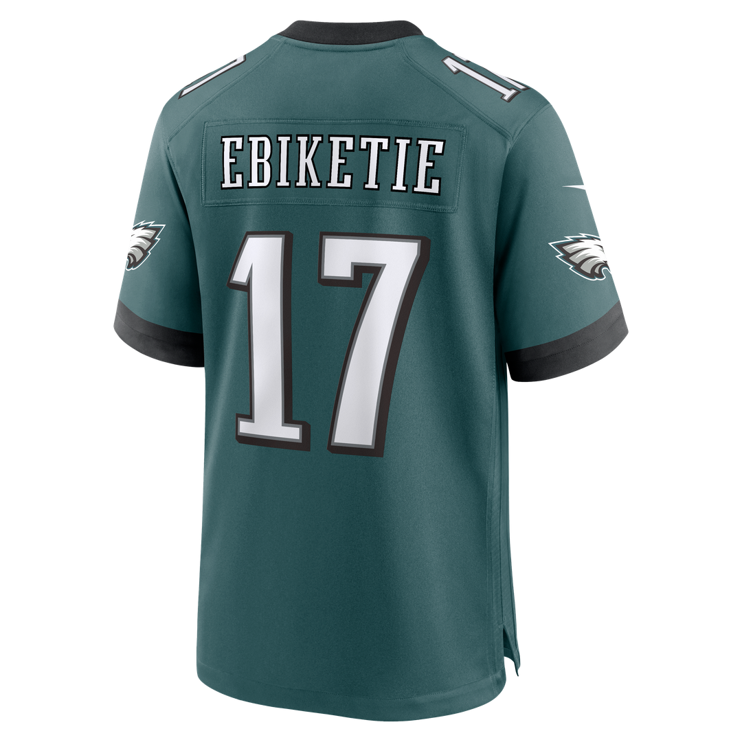 Philadelphia Eagles Arnold Ebiketie Midnight Green Team Game Jersey | NFL Football Jersey