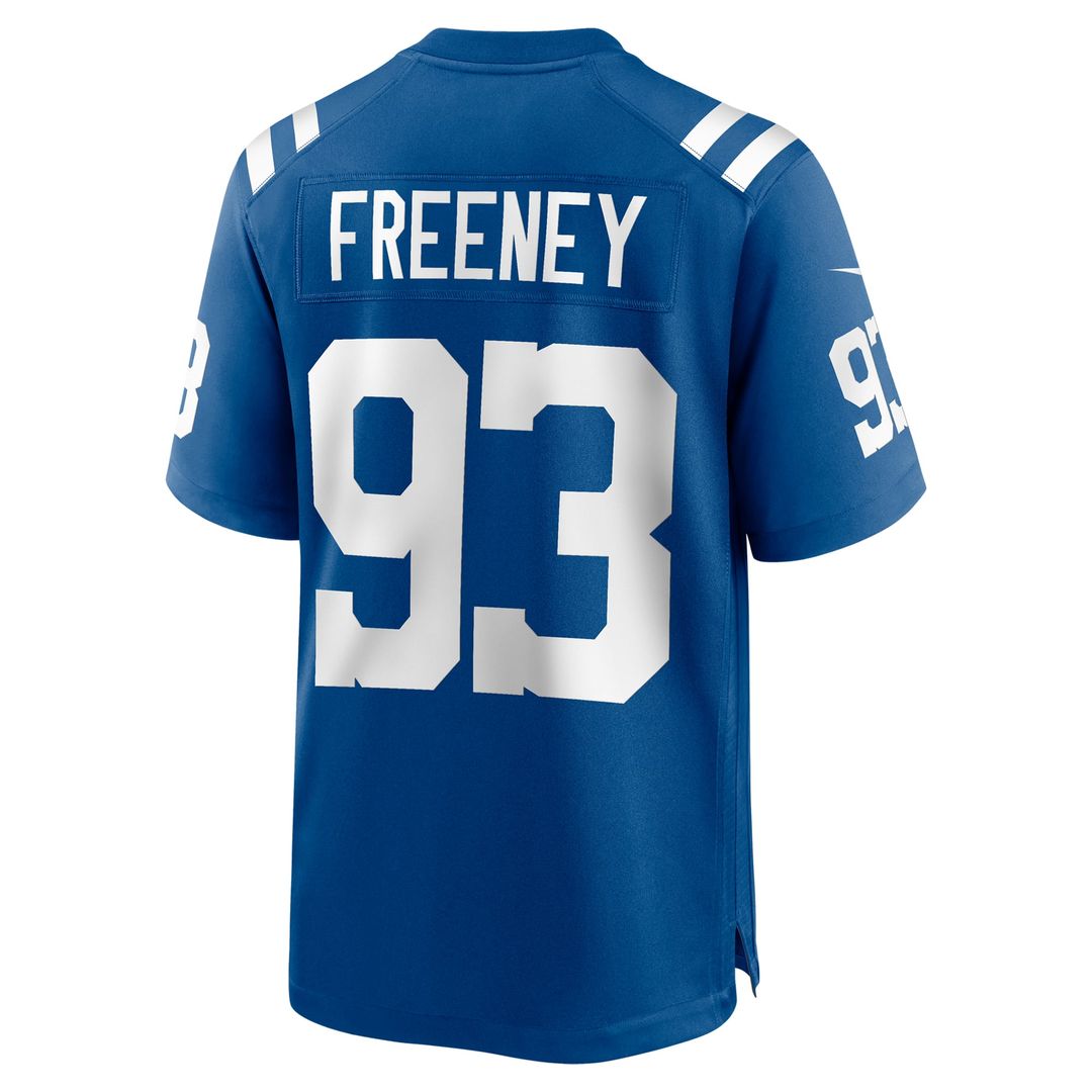 Indianapolis Colts Dwight Freeney Royal Team Retired Player Game Jersey | NFL Football Jersey
