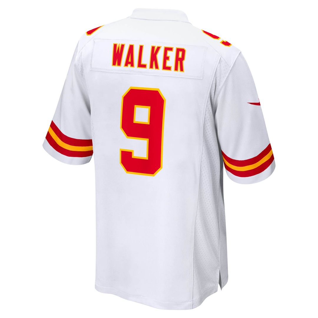 Kansas City Chiefs Kenneth Walker III White Game Jersey | NFL Football Jersey
