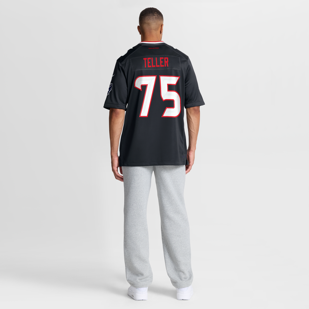 Houston Texans Wyatt Teller Navy Team Game Jersey | NFL Football Jersey