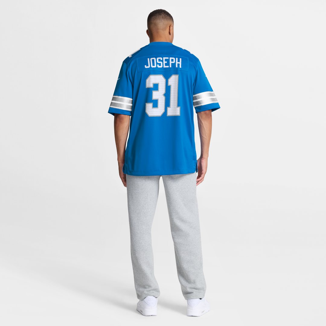 Detroit Lions Kerby Joseph Black Alternate Game Jersey | NFL Football Jersey