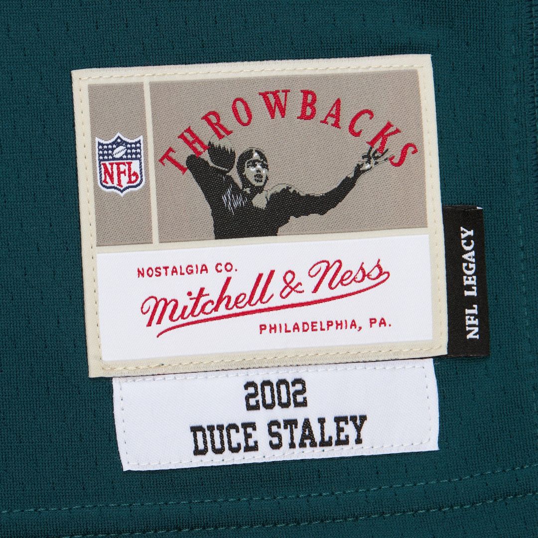 Philadelphia Eagles Duce Staley Midnight Green 2002 Legacy Replica Jersey | NFL Football Jersey