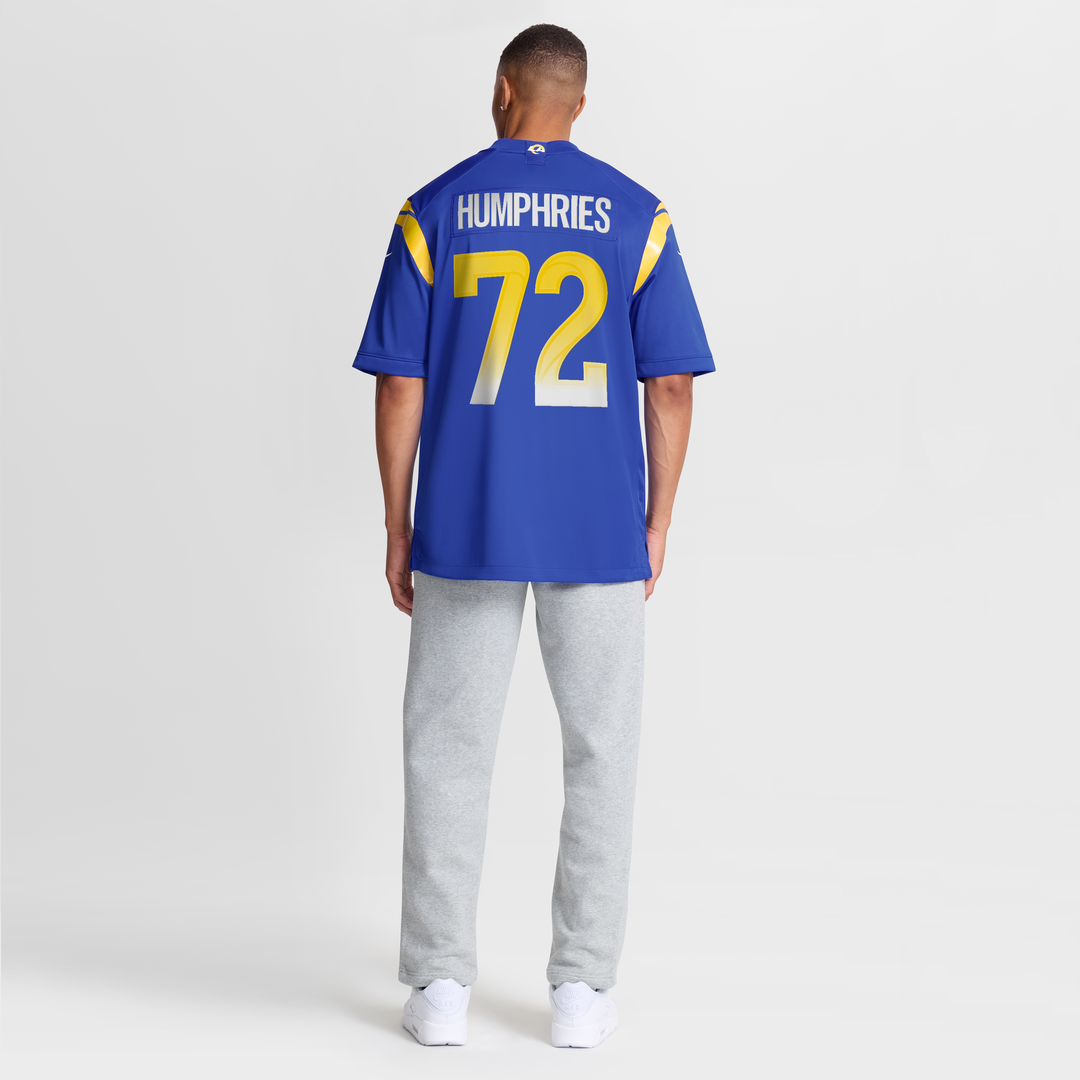 Los Angeles Rams D.J. Humphries Royal Team Game Jersey | NFL Football Jersey