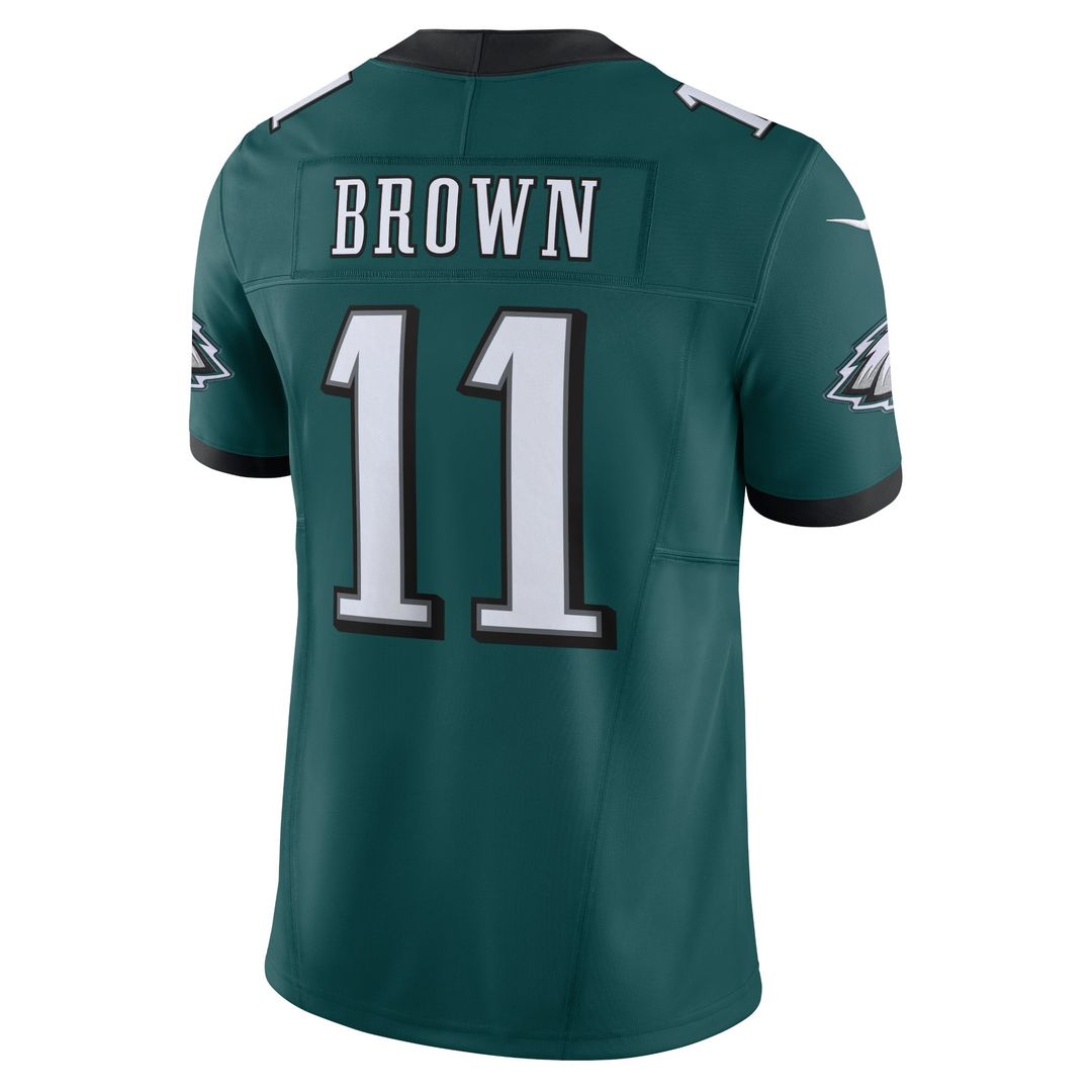 Philadelphia Eagles A.J. Brown Green Vapor F.U.S.E. Limited Jersey | NFL Football Jersey