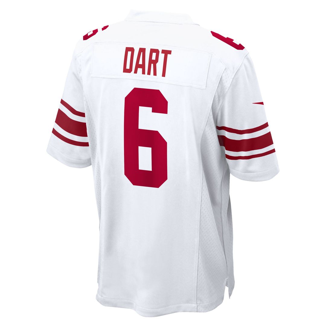 New York Giants Jaxson Dart Red Alternate Century Red Game Jersey | NFL Football Jersey