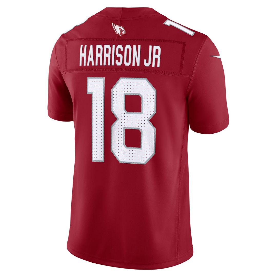 Arizona Cardinals Marvin Harrison Jr. White Vapor F.U.S.E. Stitched Limited Jersey | NFL Football Jersey