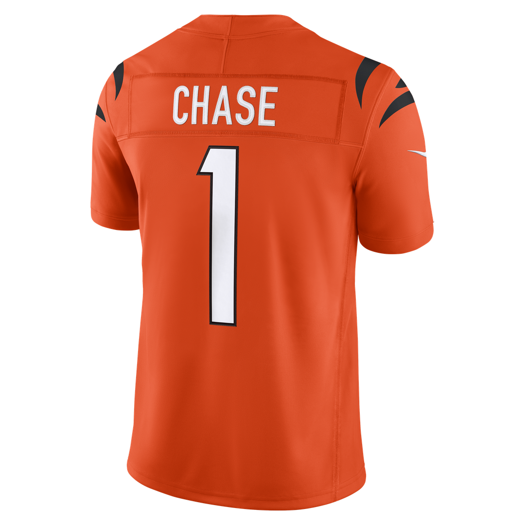 Cincinnati Bengals Ja'Marr Chase Black Team Vapor F.U.S.E. Stitched Limited Jersey | NFL Football Jersey
