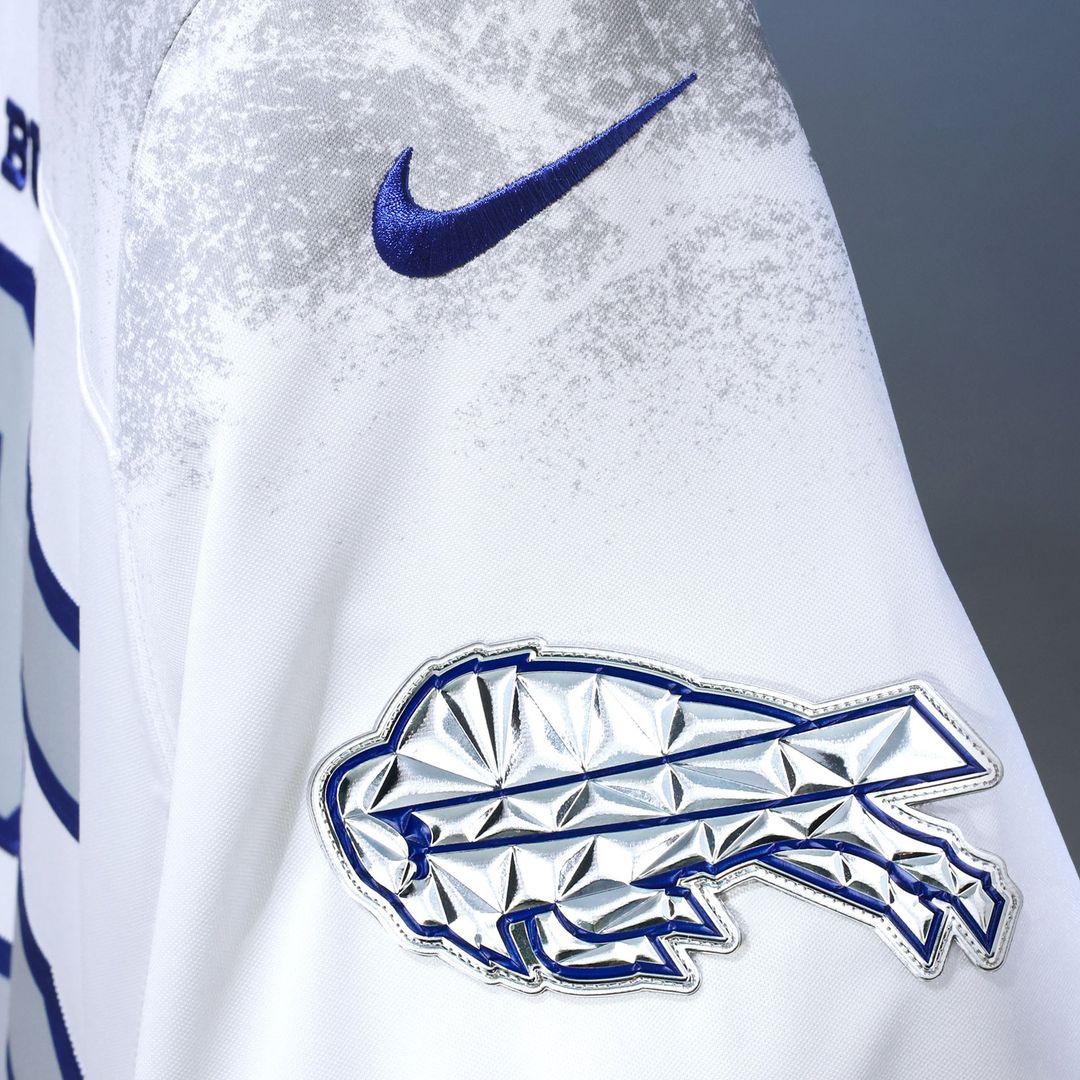 Buffalo Bills Keon Coleman White Rivalries Collection Stitched Limited Jersey | NFL Football Jersey