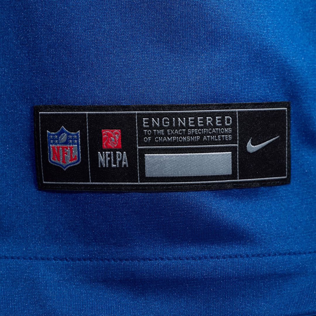Indianapolis Colts Daniel Jones Royal Alternate Game Jersey | NFL Football Jersey