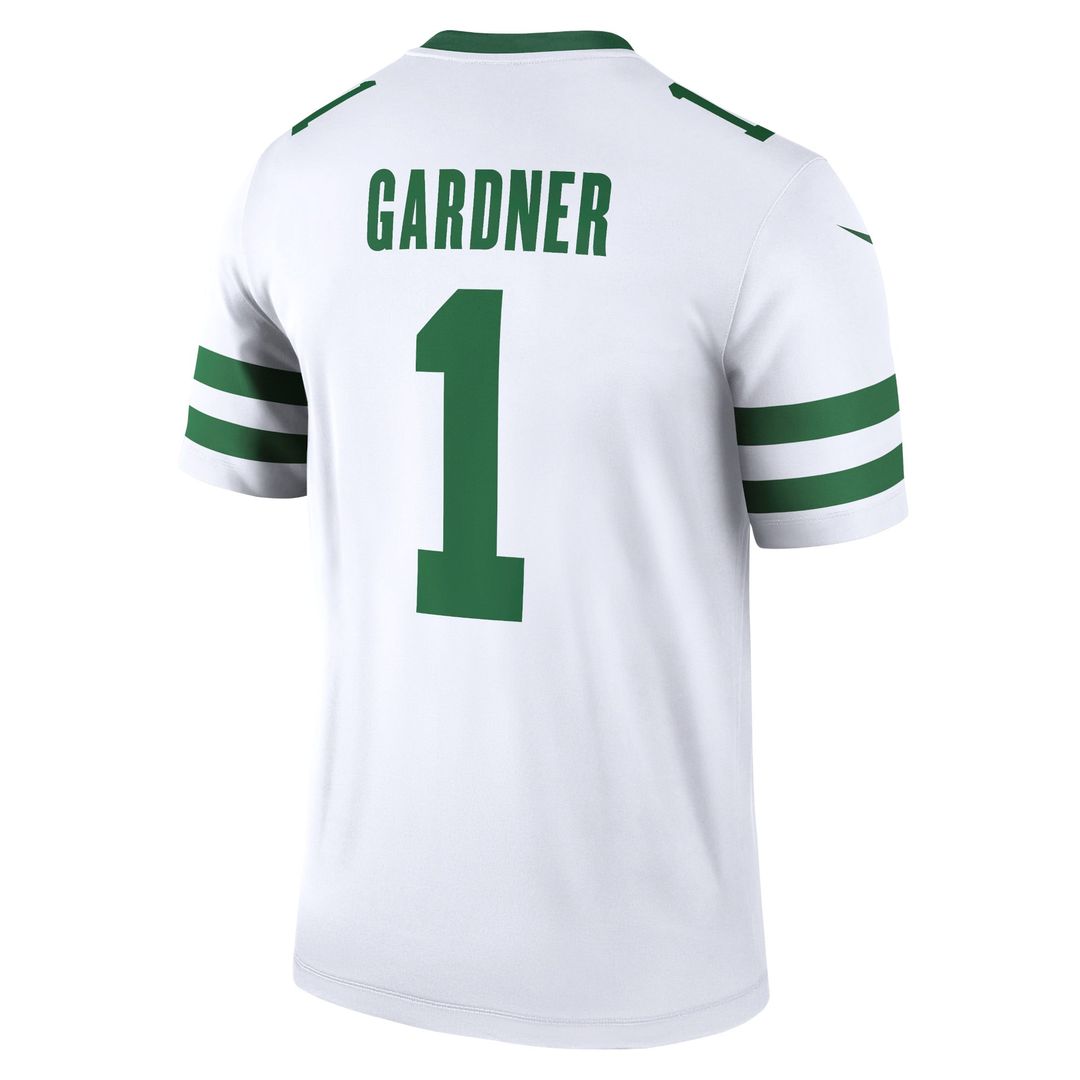 New York Jets Ahmad Sauce Gardner White Legend Player Performance Top