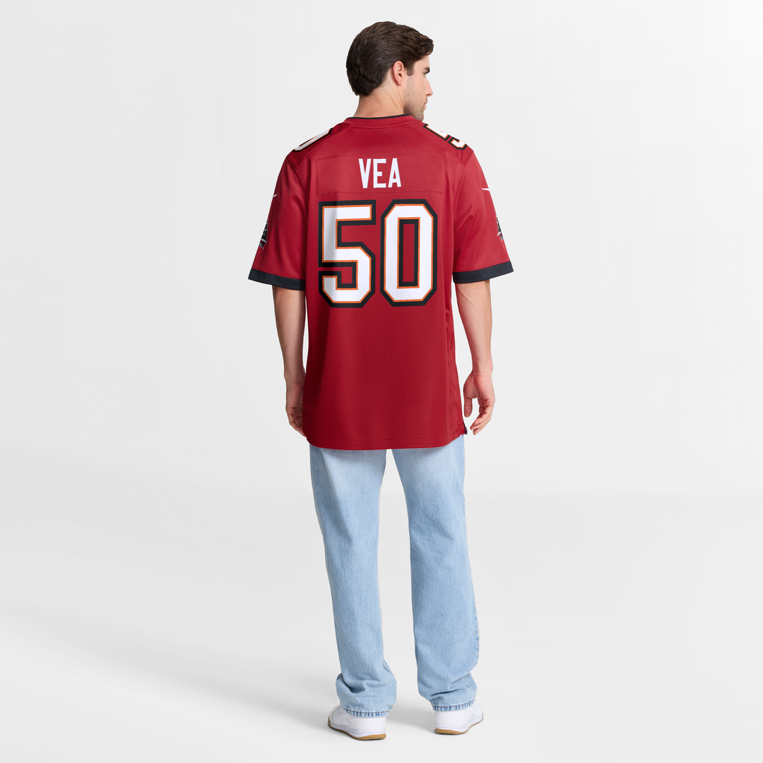 Tampa Bay Buccaneers Vita Vea White White Game Jersey | NFL Football Jersey