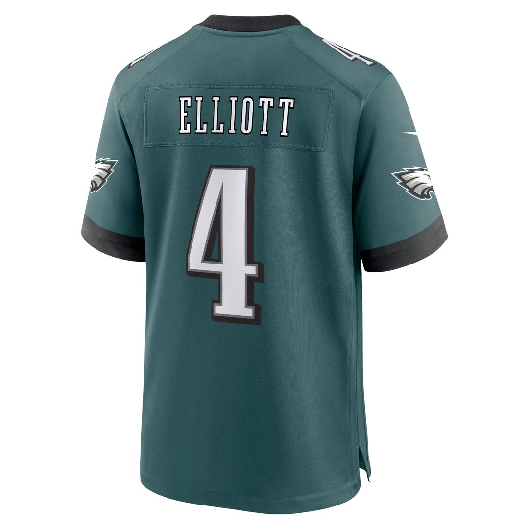 Philadelphia Eagles Jake Elliott Midnight Green Team Game Jersey | NFL Football Jersey