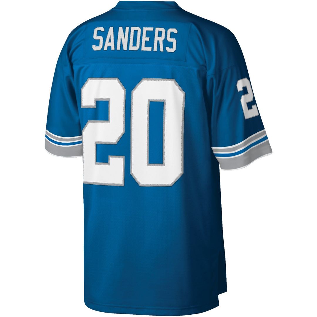 Detroit Lions Barry Sanders Blue Legacy Replica Jersey | NFL Football Jersey