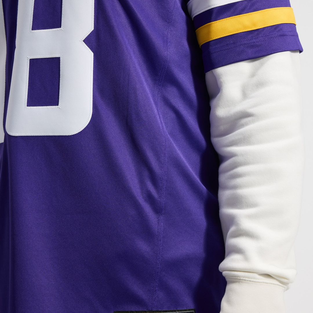 Minnesota Vikings Justin Jefferson White Alternate Vapor F.U.S.E. Stitched Limited Jersey | NFL Football Jersey