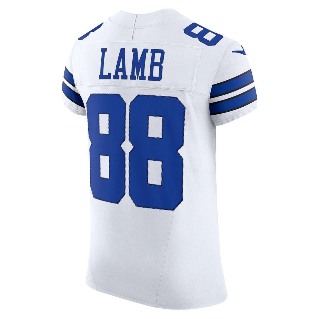 Dallas Cowboys CeeDee Lamb White Vapor F.U.S.E. Elite Jersey | NFL Football Jersey