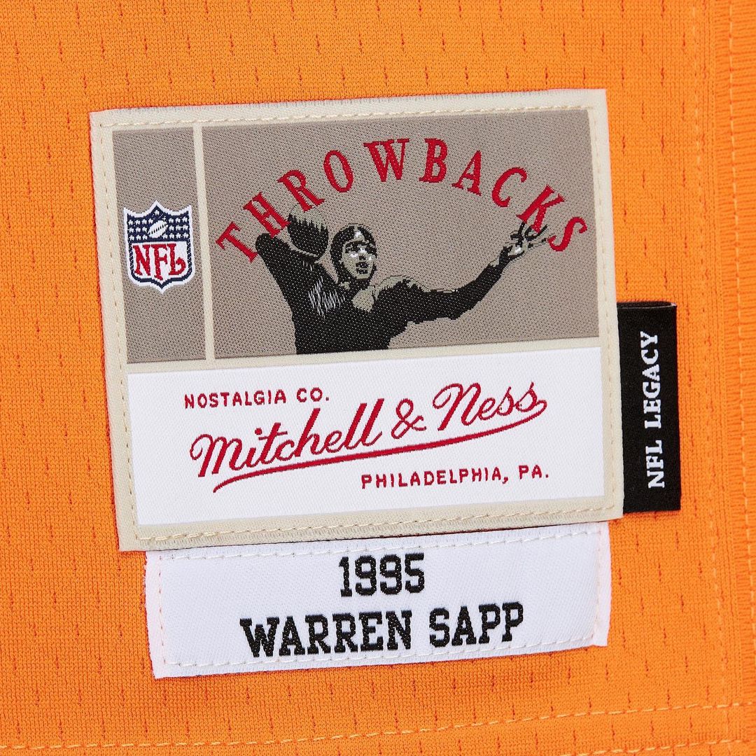 Tampa Bay Buccaneers Warren Sapp Red 2002 Legacy Replica Jersey | NFL Football Jersey
