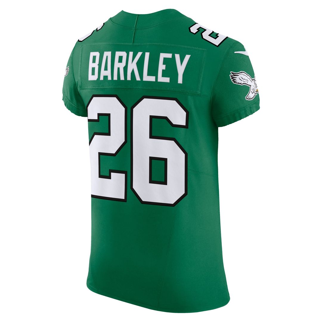 Philadelphia Eagles Saquon Barkley Black Alternate Vapor F.U.S.E. Elite Jersey | NFL Football Jersey
