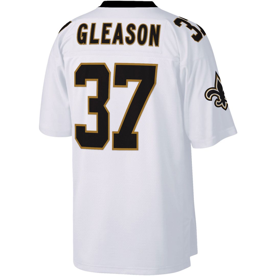 New Orleans Saints Steve Gleason White Big & Tall 2006 Retired Player Replica Jersey | NFL Football Jersey