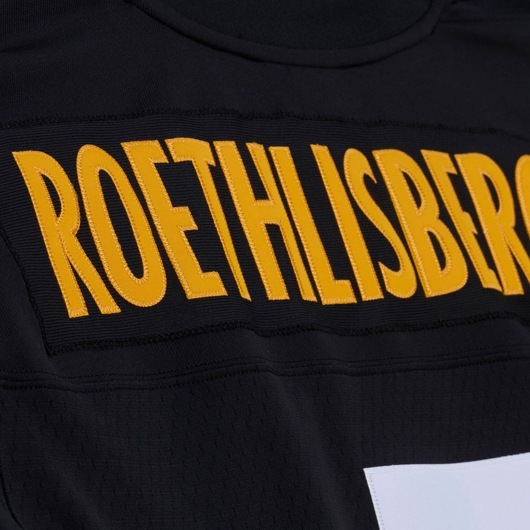 Pittsburgh Steelers Ben Roethlisberger Black 2004 Big & Tall Legacy Retired Player Jersey | NFL Football Jersey