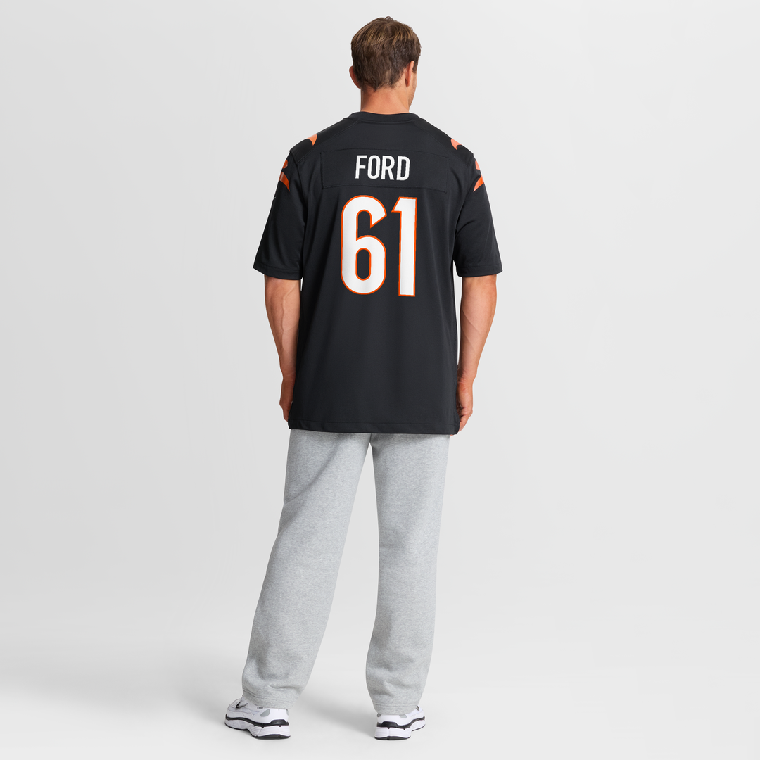 Cincinnati Bengals Cody Ford Black Game Jersey | NFL Football Jersey