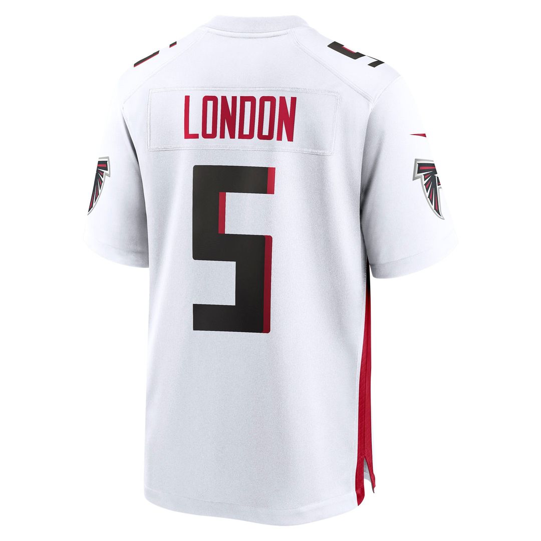 Atlanta Falcons Drake London White Away Game Player Jersey | NFL Football Jersey