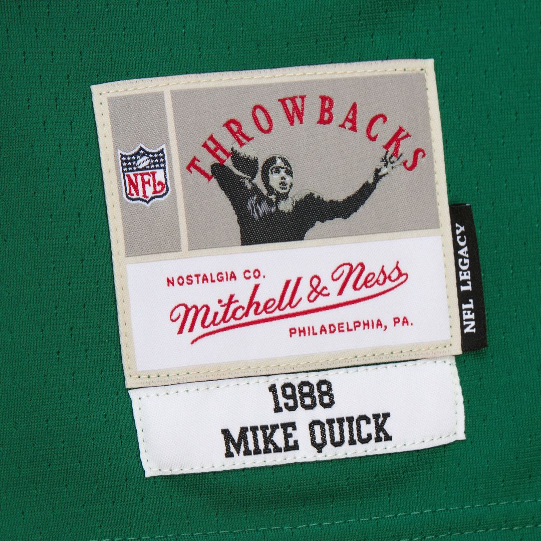 Philadelphia Eagles Mike Quick Kelly Green Legacy Replica Jersey | NFL Football Jersey
