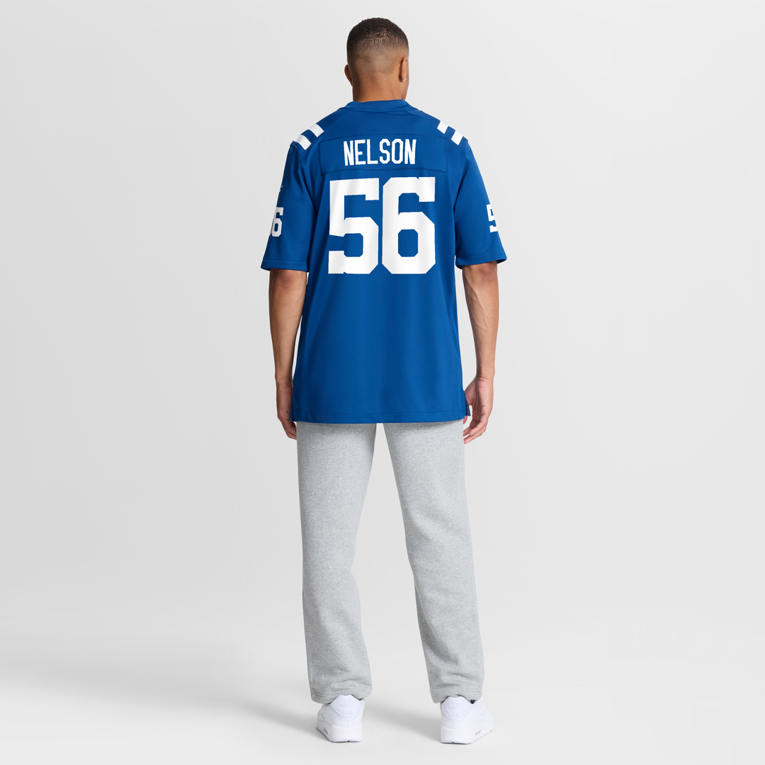 Indianapolis Colts Quenton Nelson Royal Game Player Jersey | NFL Football Jersey