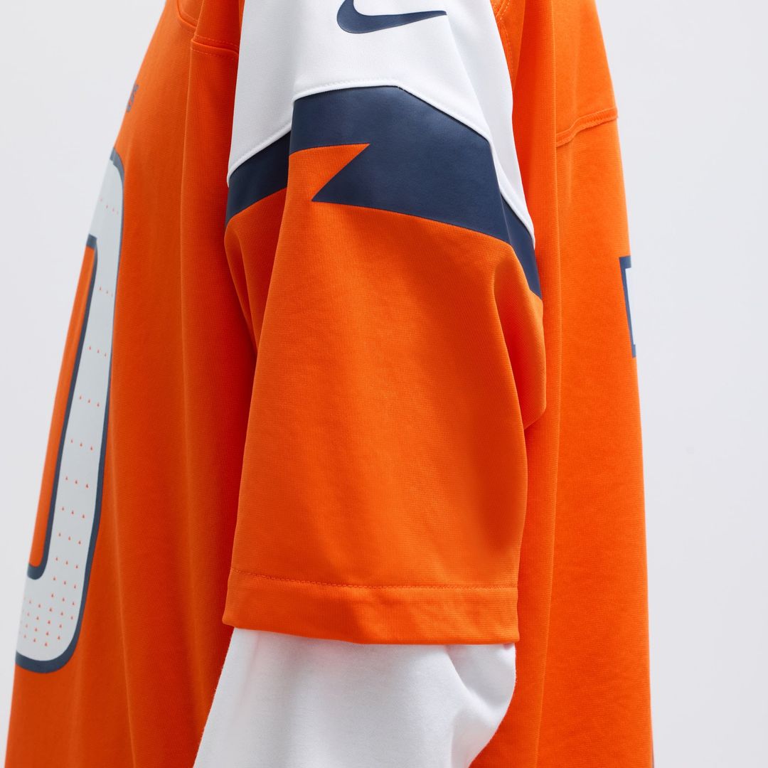 Denver Broncos Bo Nix Navy Alternate Game Jersey | NFL Football Jersey