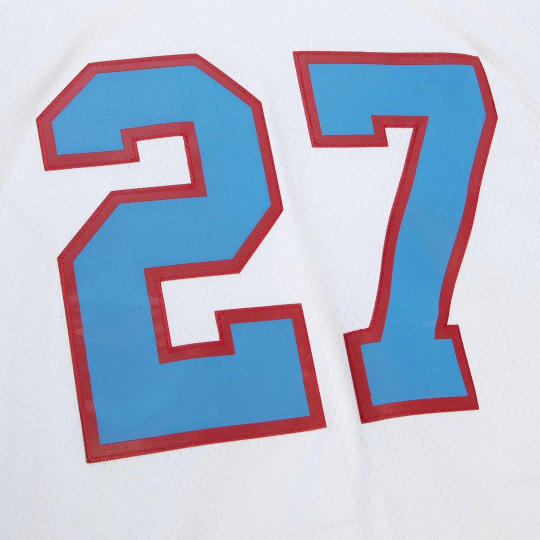 Tennessee Oilers Eddie George White Legacy Replica Jersey | NFL Football Jersey