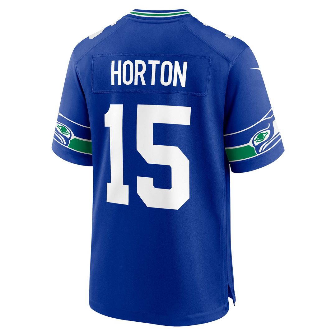 Seattle Seahawks Tory Horton Royal Alternate Game Jersey | NFL Football Jersey