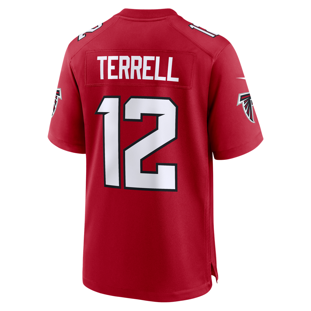 Atlanta Falcons Avieon Terrell Red Game Jersey | NFL Football Jersey