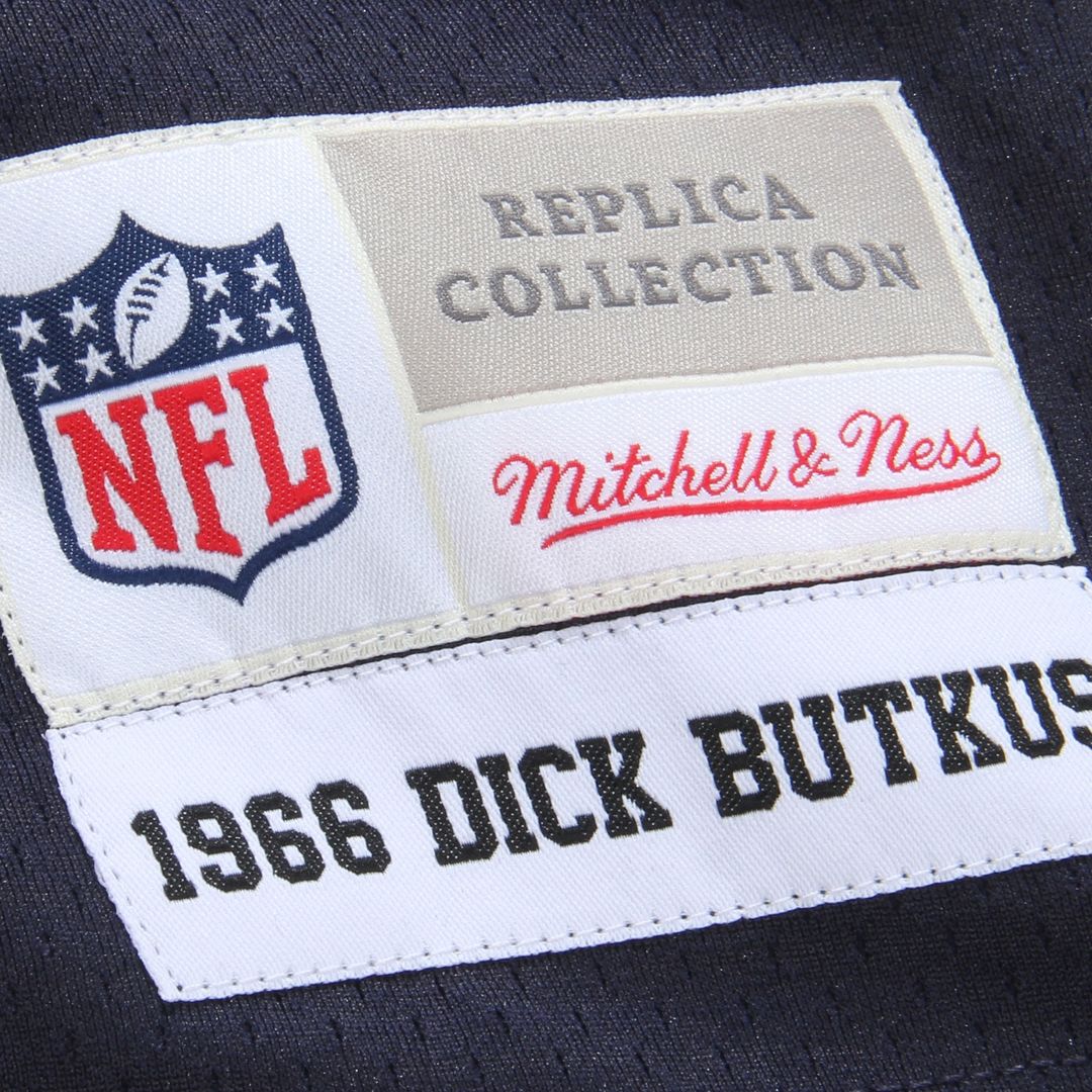 Chicago Bears Dick Butkus Navy Retired Player Legacy Replica Jersey | NFL Football Jersey