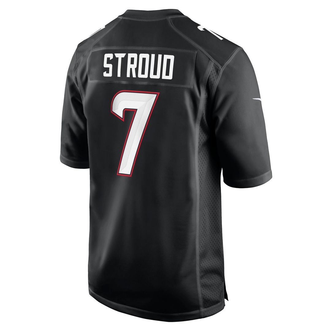 Houston Texans C.J. Stroud Carbon Black Fashion Jersey | NFL Football Jersey