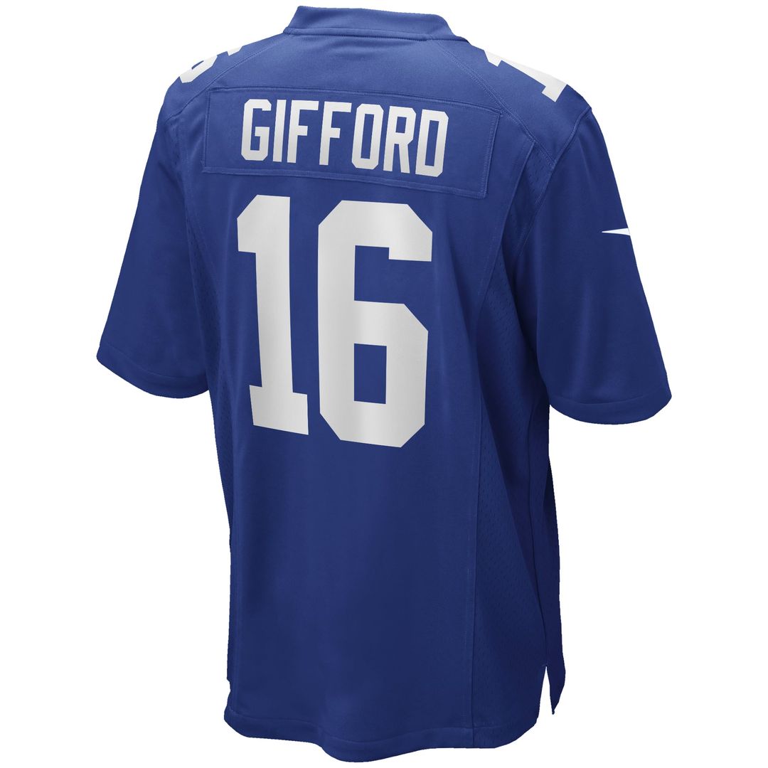 New York Giants Frank Gifford Royal Game Retired Player Jersey | NFL Football Jersey