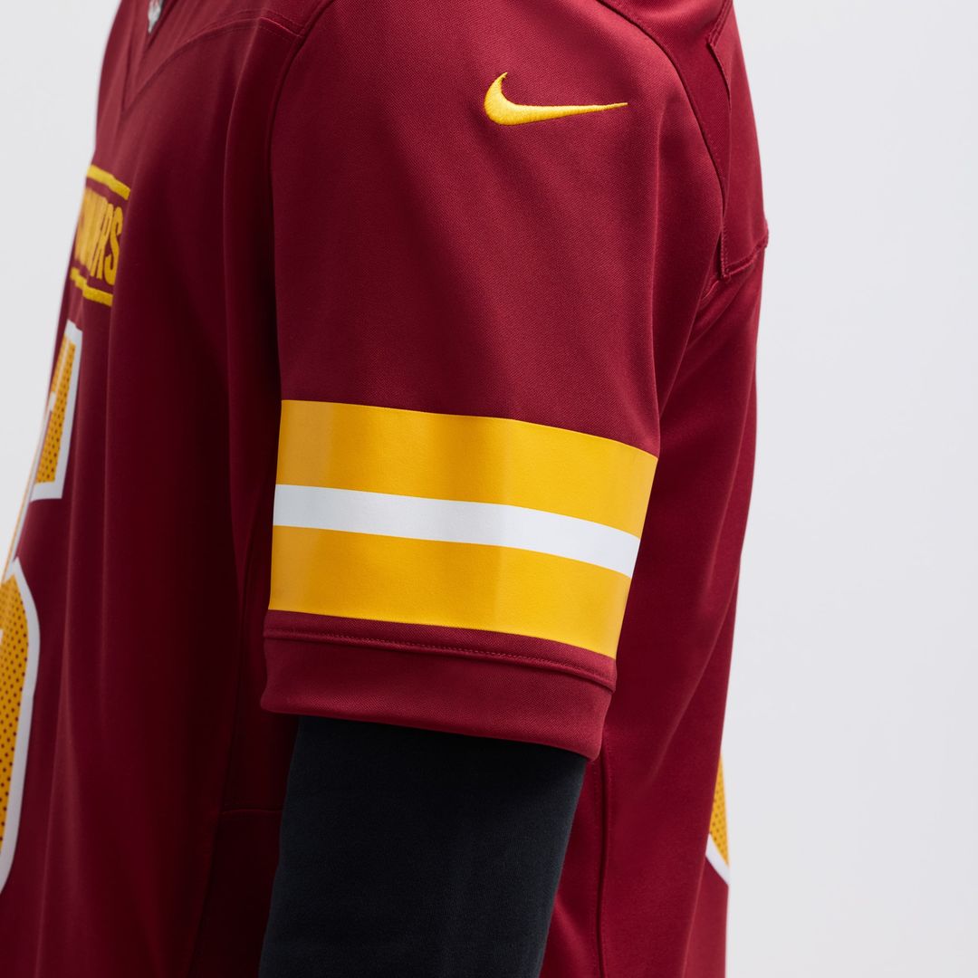 Washington Commanders Jayden Daniels White Vapor F.U.S.E. Limited Super Bowl Era Jersey | NFL Football Jersey