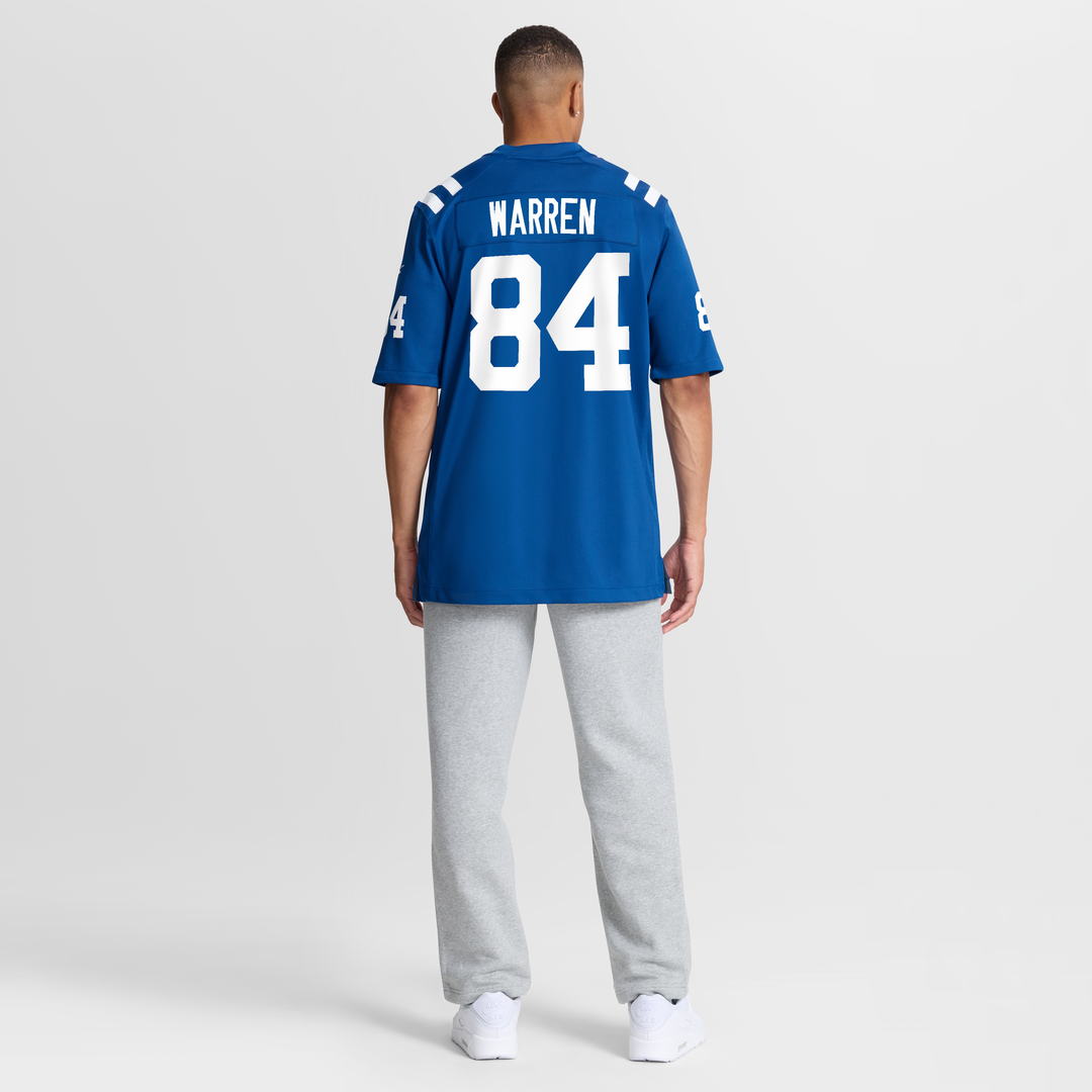 Indianapolis Colts Tyler Warren White Game Jersey | NFL Football Jersey