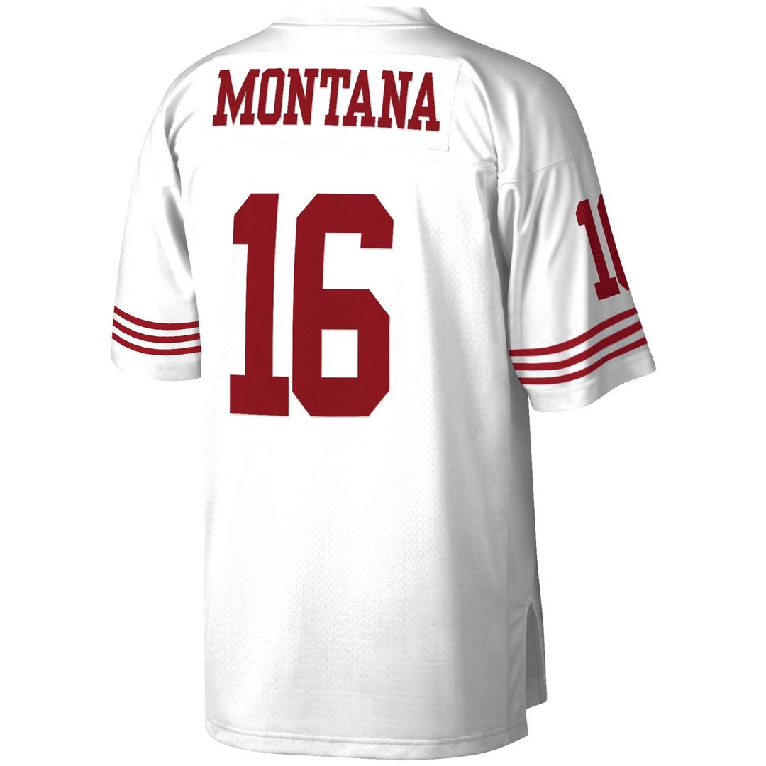 San Francisco 49ers Joe Montana Scarlet Legacy Replica Jersey | NFL Football Jersey