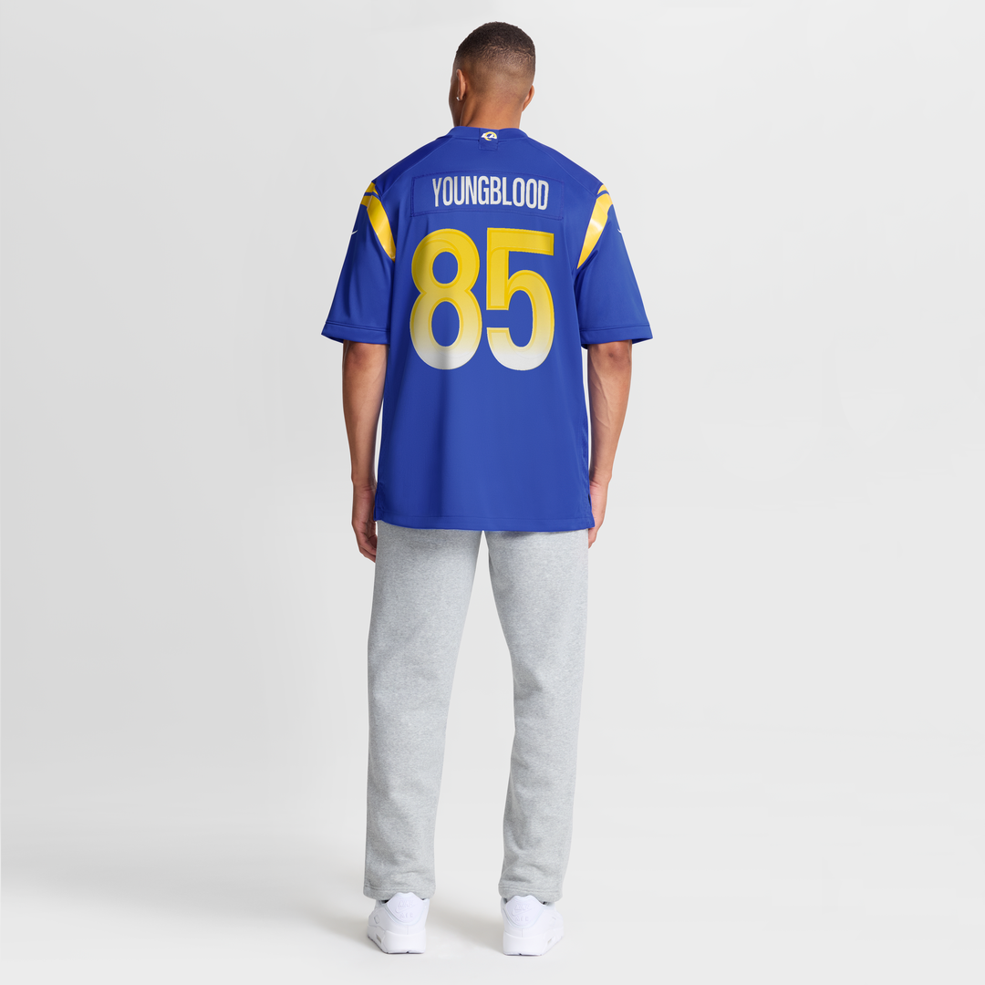Los Angeles Rams Jack Youngblood Royal Game Retired Player Jersey | NFL Football Jersey