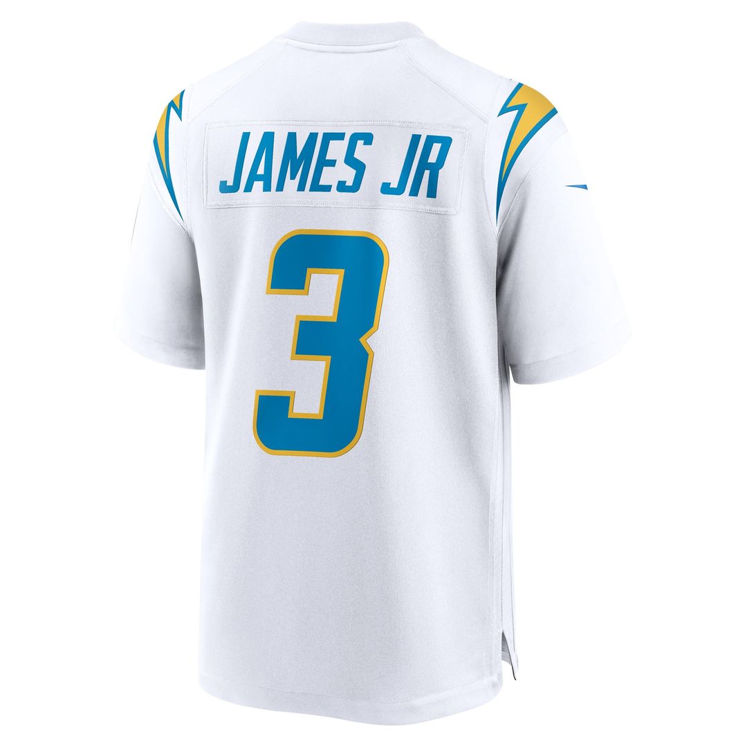 Los Angeles Chargers Derwin James Jr. White Game Jersey | NFL Football Jersey