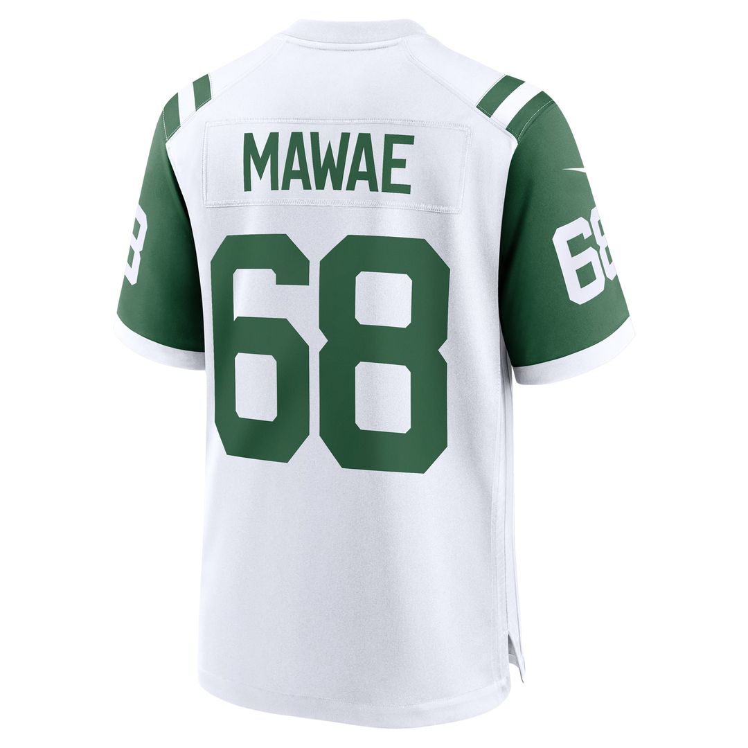 New York Jets Kevin Mawae White Retired Player Alternate Game Jersey | NFL Football Jersey