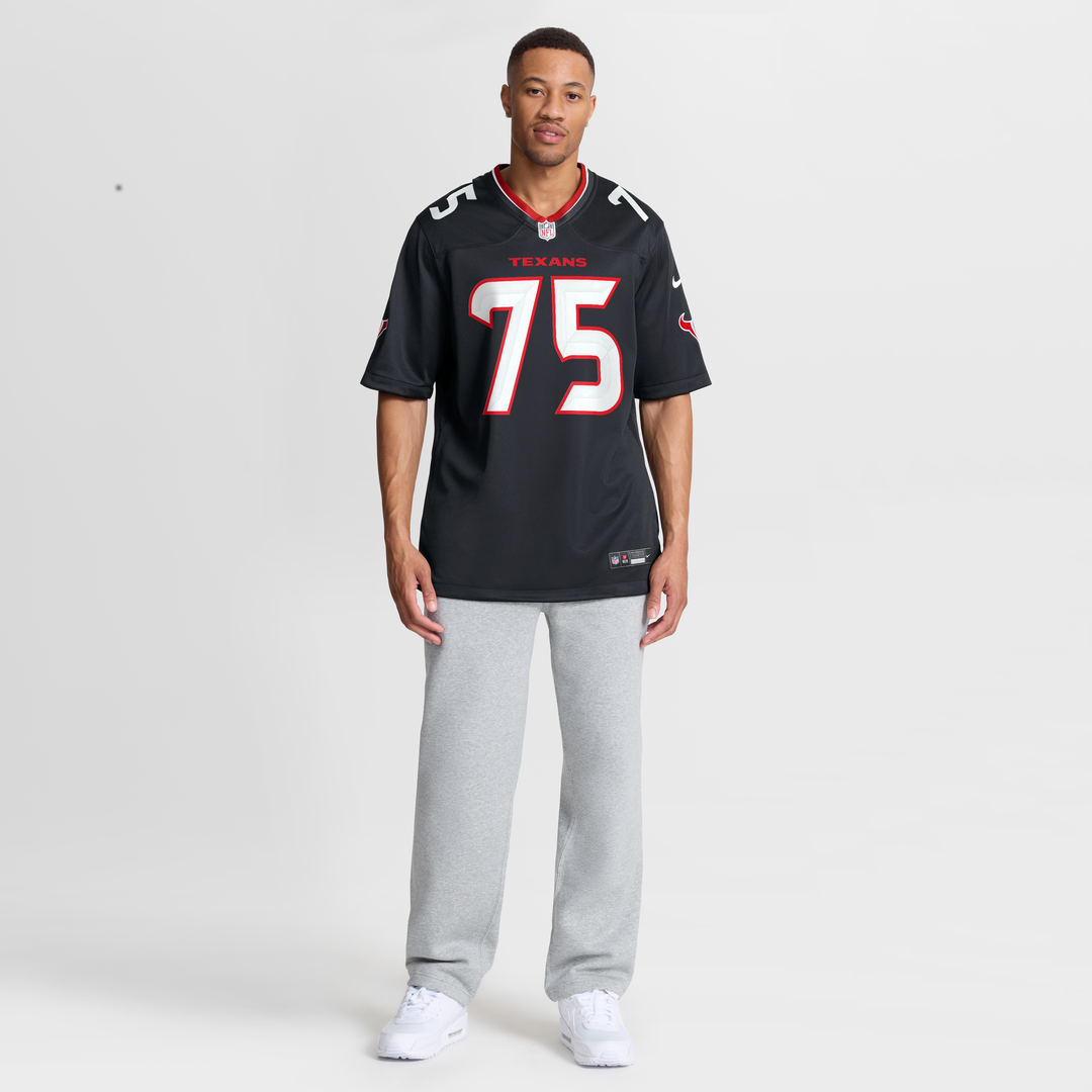 Houston Texans Wyatt Teller Navy Team Game Jersey | NFL Football Jersey