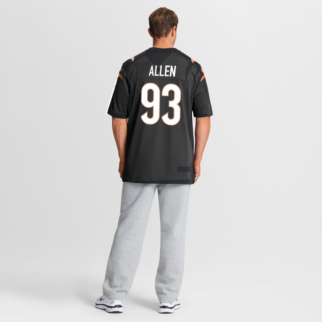 Cincinnati Bengals Jonathan Allen Black Team Game Jersey | NFL Football Jersey