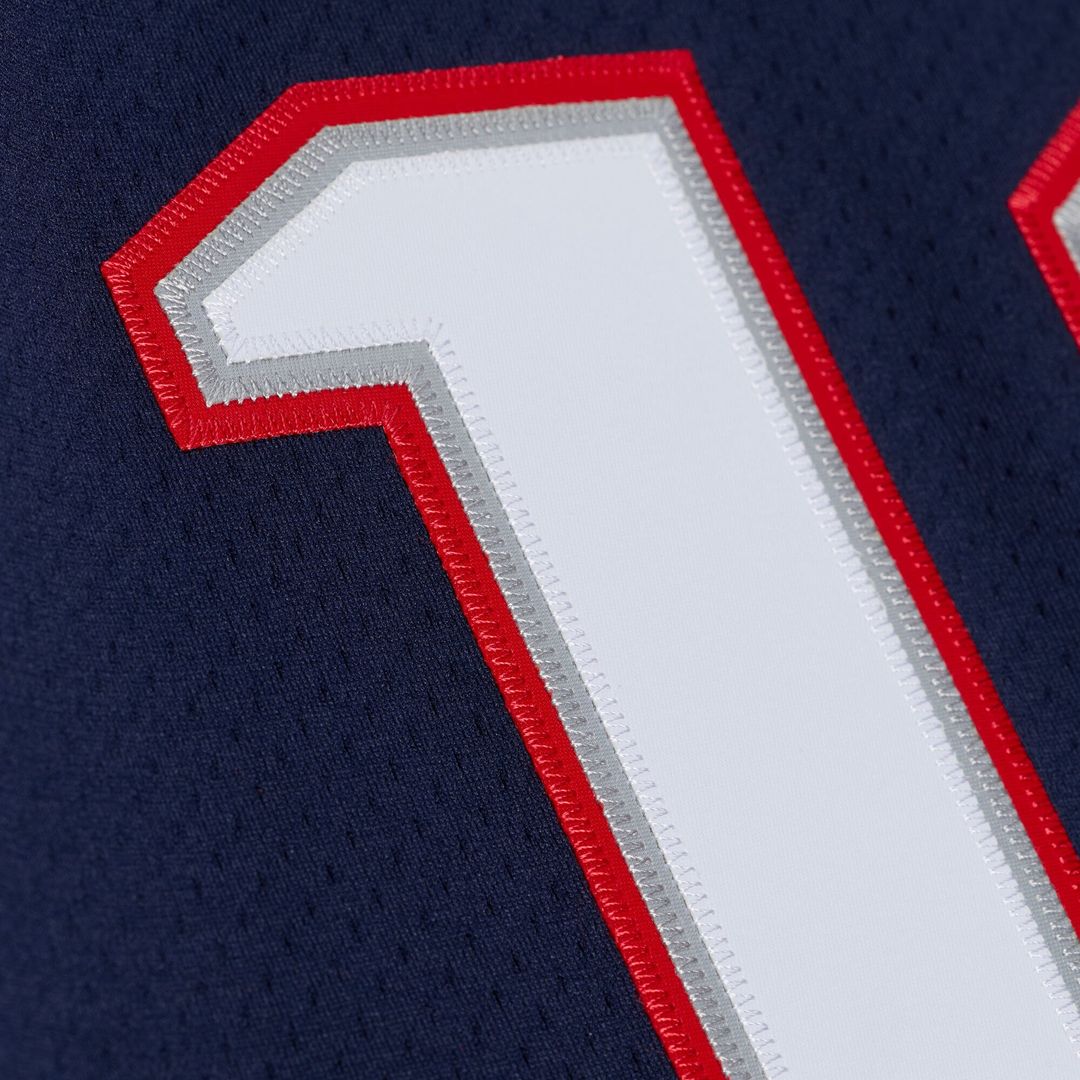 New England Patriots Tom Brady Navy Super Bowl XXXVI Authentic Throwback Jersey | NFL Football Jersey