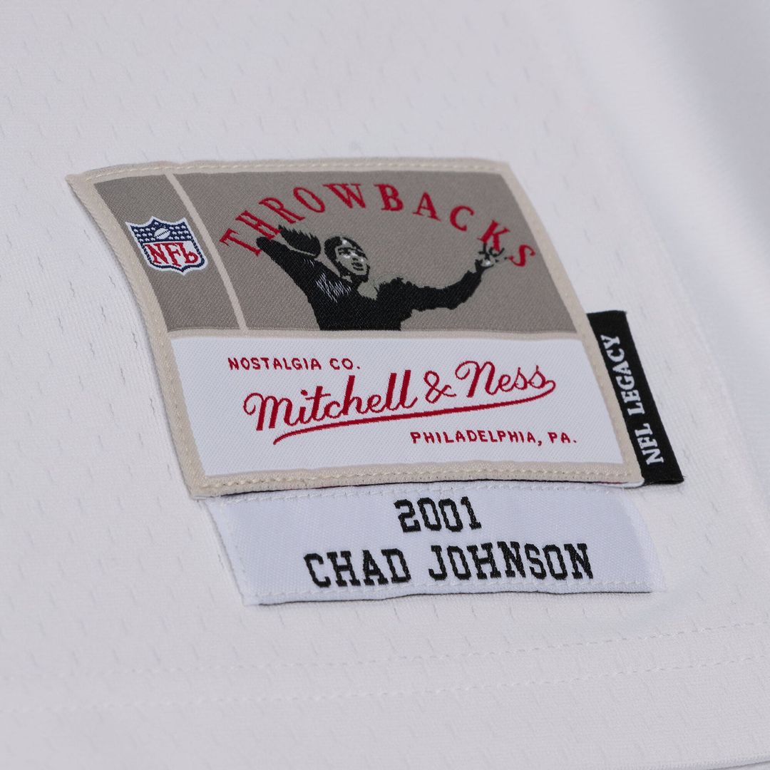 Cincinnati Bengals Chad Johnson White 2001 Legacy Replica Player Jersey | NFL Football Jersey