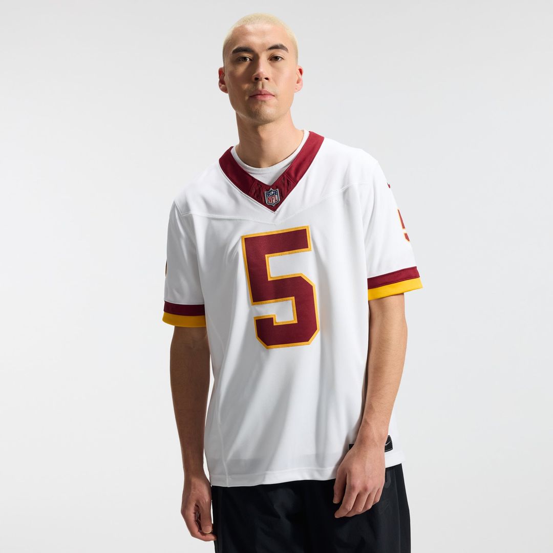 Washington Commanders Jayden Daniels Burgundy Team Vapor F.U.S.E. Stitched Limited Jersey | NFL Football Jersey